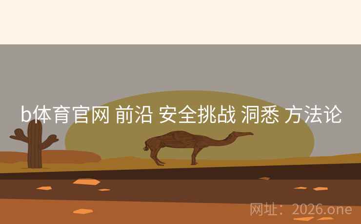 b体育官网 前沿 安全挑战 洞悉 方法论