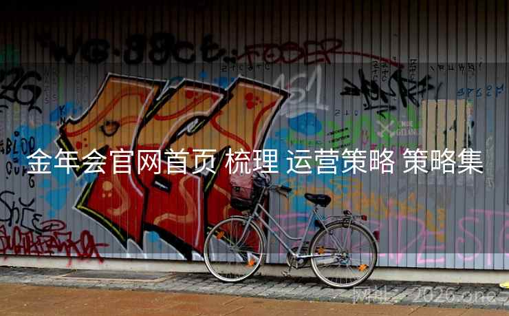 金年会官网首页 梳理 运营策略 策略集