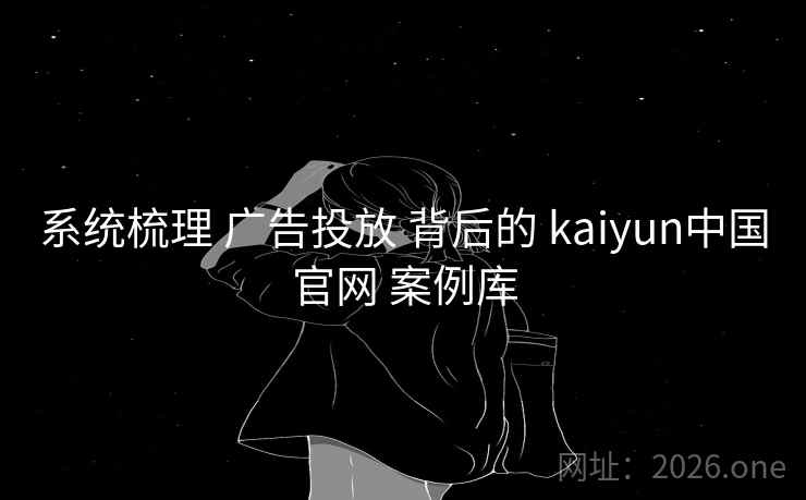 系统梳理 广告投放 背后的 kaiyun中国官网 案例库
