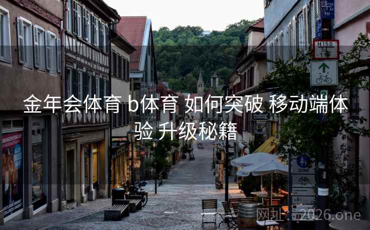 金年会体育 b体育 如何突破 移动端体验 升级秘籍
