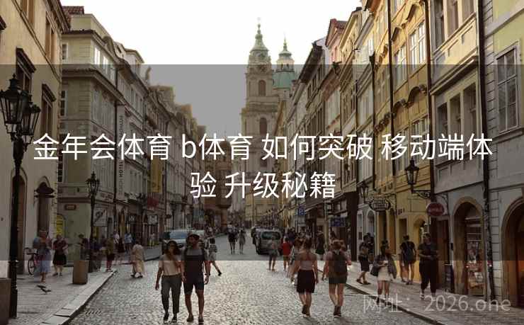 金年会体育 b体育 如何突破 移动端体验 升级秘籍